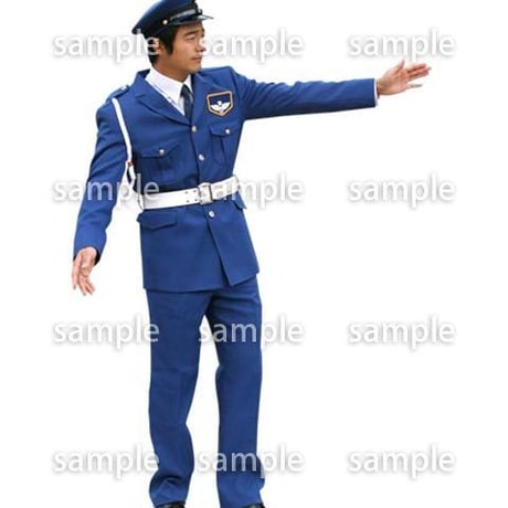 人物切抜き素材　ワーキング編　K_364