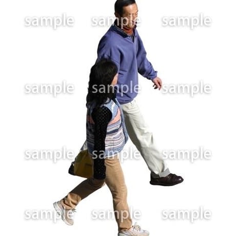 人物切抜き素材　男性女性編　A_040