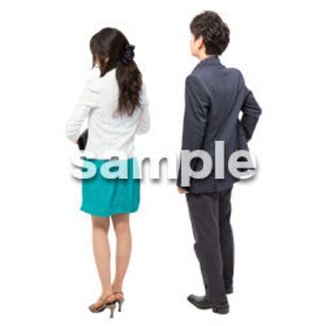 Cutout People　ハイクラス　日本人　HH_194