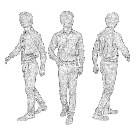 3D人物素材  [Posed]  067_Syun
