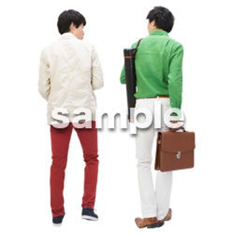 Cutout People　ビジネス-日本人　EE_165