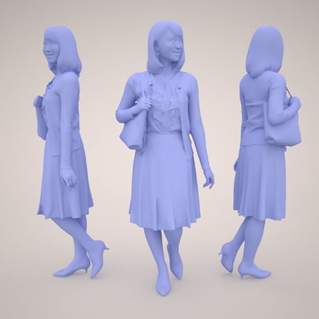 3D人物素材 [Posed]   019_Kana
