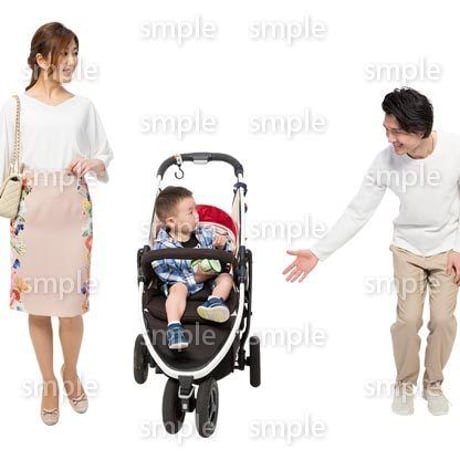 Cutout People　ファミリー　GG_136