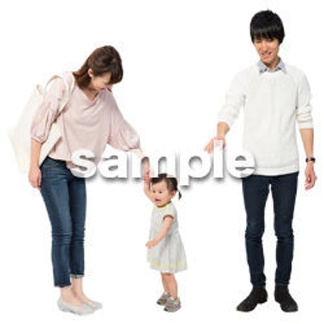 Cutout People　ファミリー　GG_111