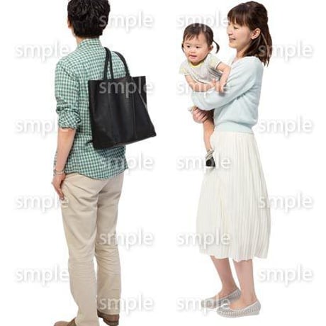 Cutout People　ファミリー　GG_124