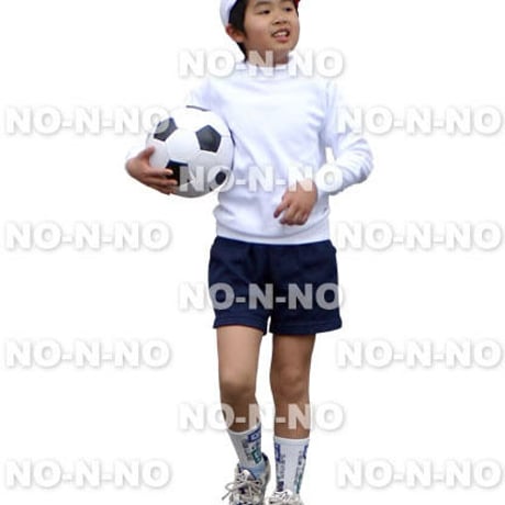 人物切抜きセット☆体操服の小学生　1_set026