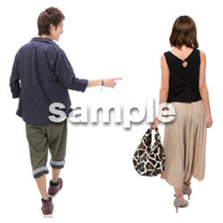 Cutout People　ショッピング　JJ_090