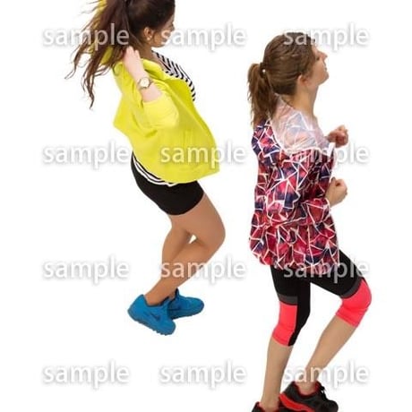 Cutout People　スポーツ 鳥瞰　CC_329