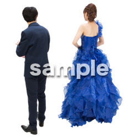Cutout People　パーティー　DD_084