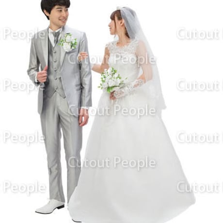 人物切抜きセット☆結婚式　1_set084