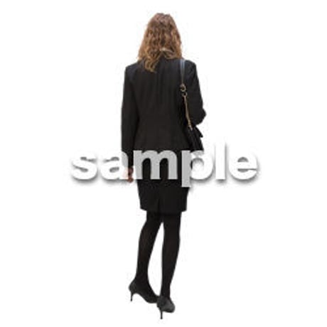 Cutout People　ビジネス　AA_235