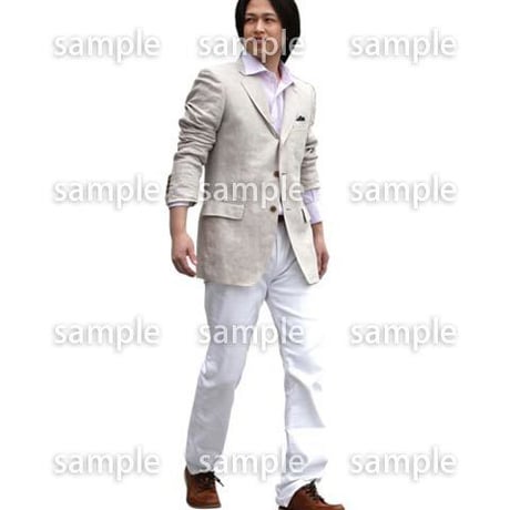 人物切抜き素材　ベーシックファッション編　P_302