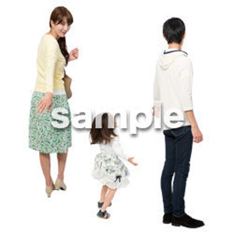Cutout People　ファミリー　GG_069