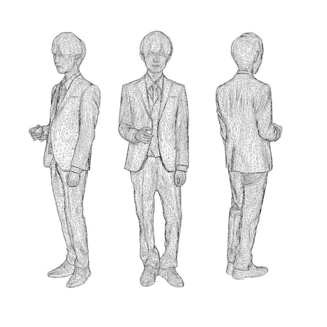 3D人物素材  [Posed]  031_Toru