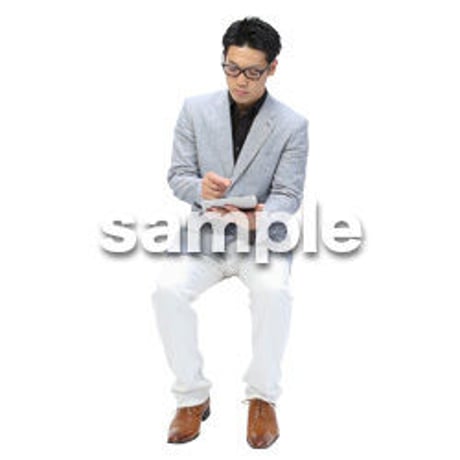 Cutout People　ビジネス-日本人　EE_496