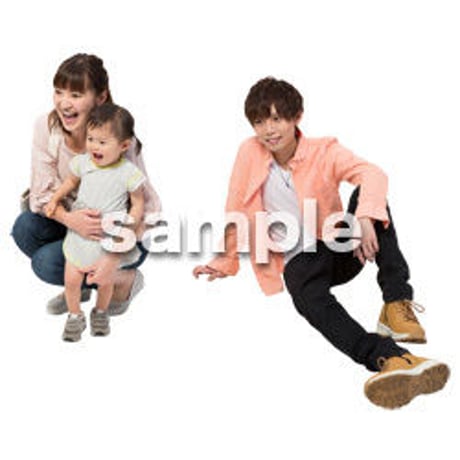 Cutout People　ファミリー　II_241