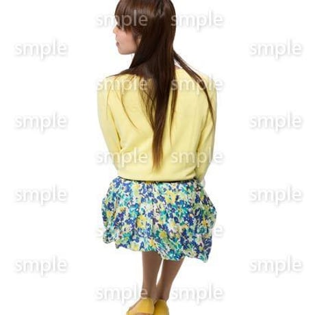 Cutout People　座る女性　KK_285