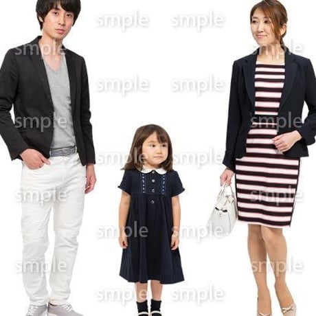 Cutout People　ファミリー　GG_031