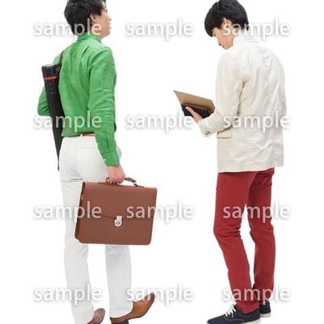 Cutout People　ビジネス-日本人　EE_164
