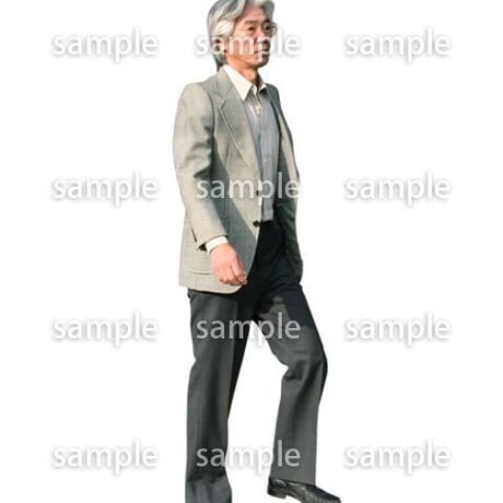 人物切抜き素材　シニア編　C_192