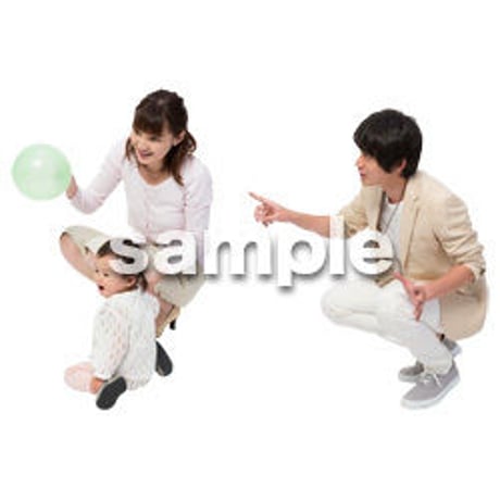 Cutout People　ファミリー　GG_179