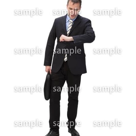 Cutout People　ビジネス　AA_126
