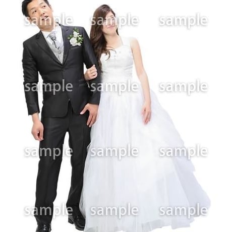 Cutout People　ウェディング　DD_023