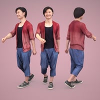 3D人物素材  [Posed]  061_Syun
