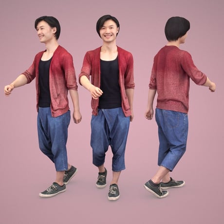 3D人物素材  [Posed]  061_Syun