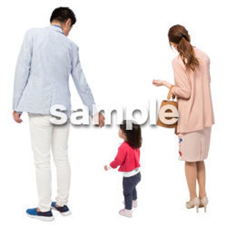Cutout People　ファミリー　GG_074