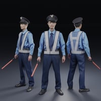 3D人物素材  [Posed]  157_Toshi