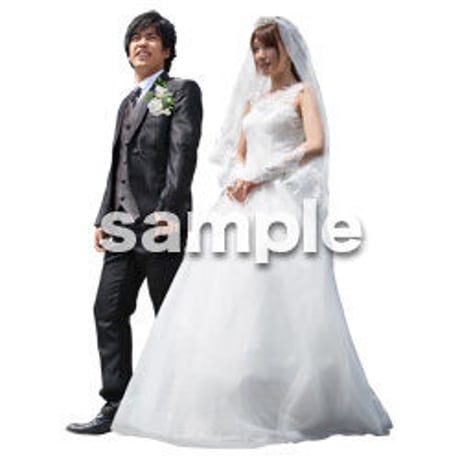 Cutout People　ウェディング　DD_040