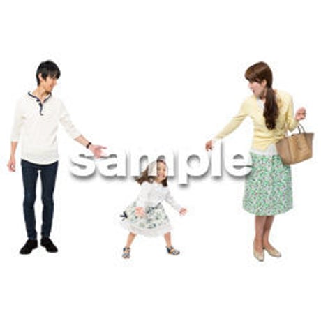 Cutout People　ファミリー　GG_066