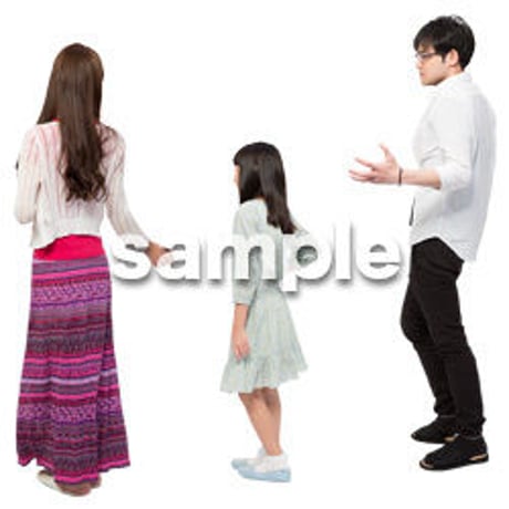 Cutout People　ファミリー　II_189