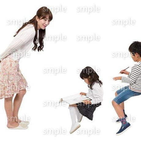 Cutout People　ファミリー　II_288