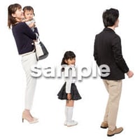 Cutout People　4人ファミリー　GG_409