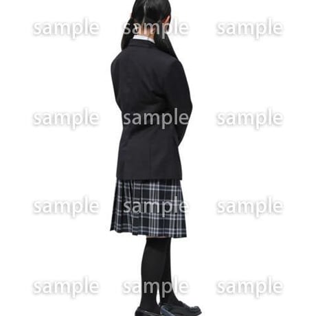 人物切抜き素材　キッズ・スクール編　O_398
