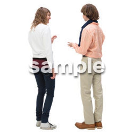 Cutout People　カジュアル　BB_025