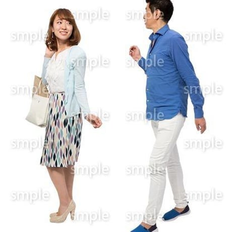 Cutout People　ショッピング　JJ_032