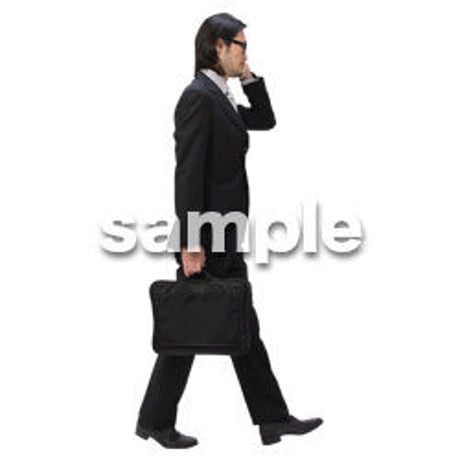 Cutout People　ビジネス　AA_173