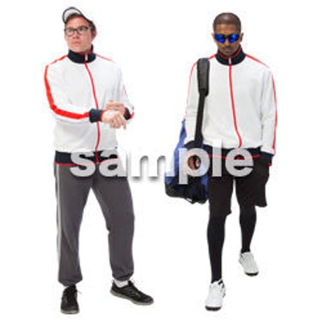 Cutout People　スポーツ　CC_096