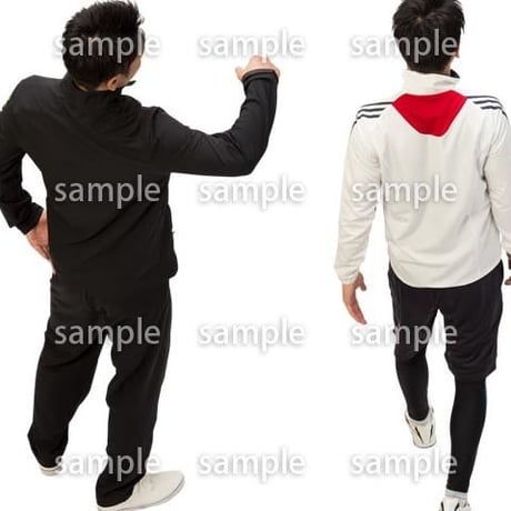 Cutout People　スポーツ 鳥瞰　CC_375