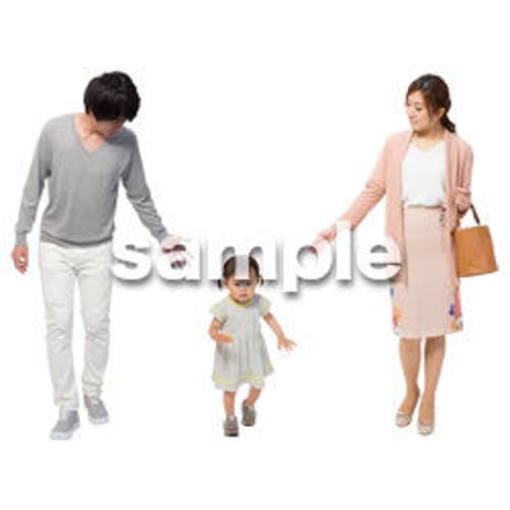 Cutout People　ファミリー　GG_056