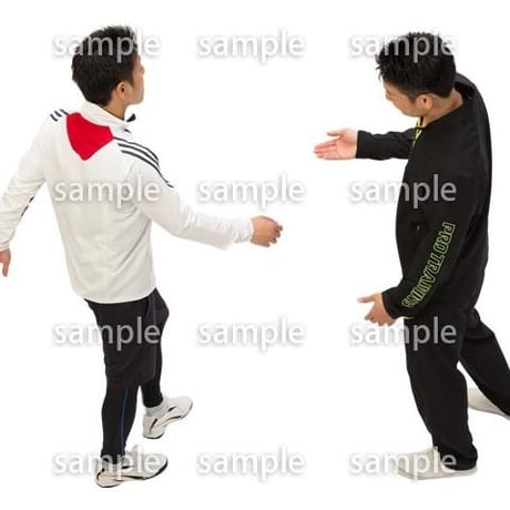 Cutout People　スポーツ 鳥瞰　CC_374
