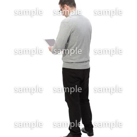 Cutout People　ビジネス　AA_144