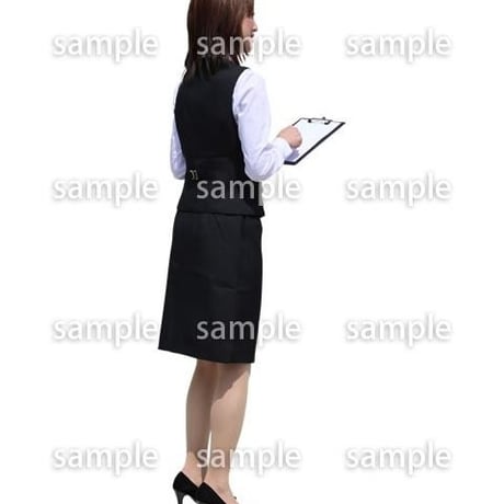Cutout People　ビジネス-日本人　EE_419