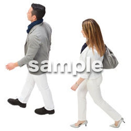 Cutout People　鳥瞰　人物　FF_029