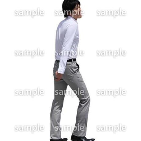 人物切抜き素材　ベーシックファッション編　P_294