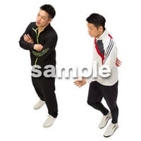 Cutout People　スポーツ 鳥瞰　CC_372