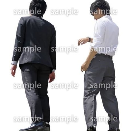 Cutout People　ビジネス-日本人　EE_594